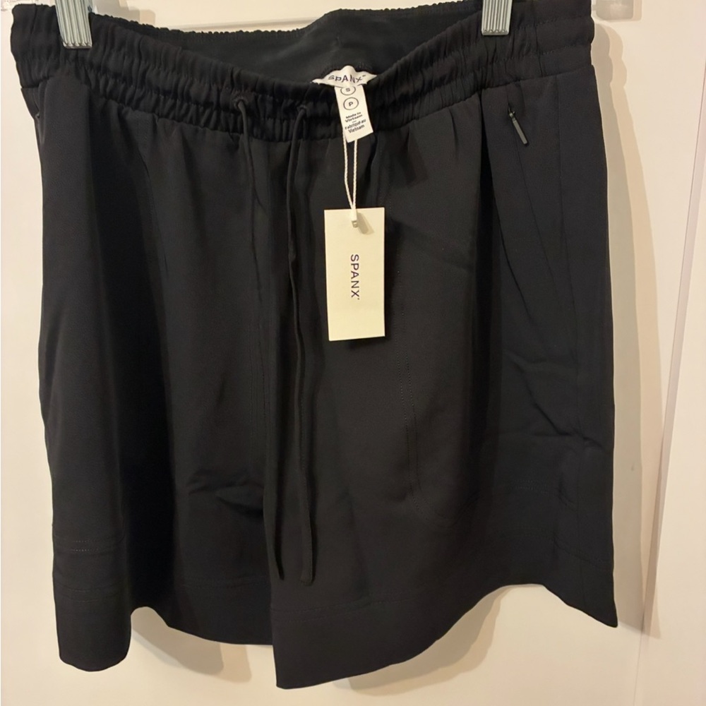 SPANX Classic Black Travel Gab Short